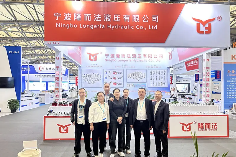 Ningbo Longerfa Hydraulic Co., Ltd. appeared in Asia International Power Transmission and Control technology Exhibition.